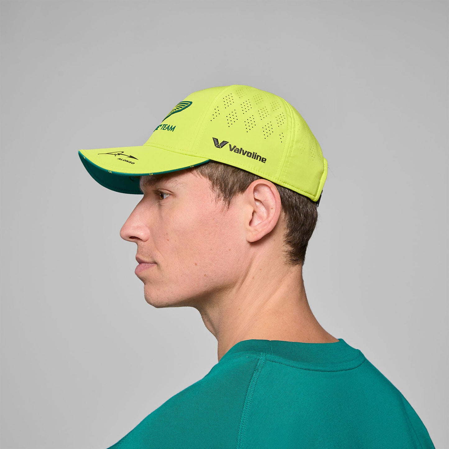 Aston Martin F1 Team 2025 Fernando Alonso Driver Cap - Cap On