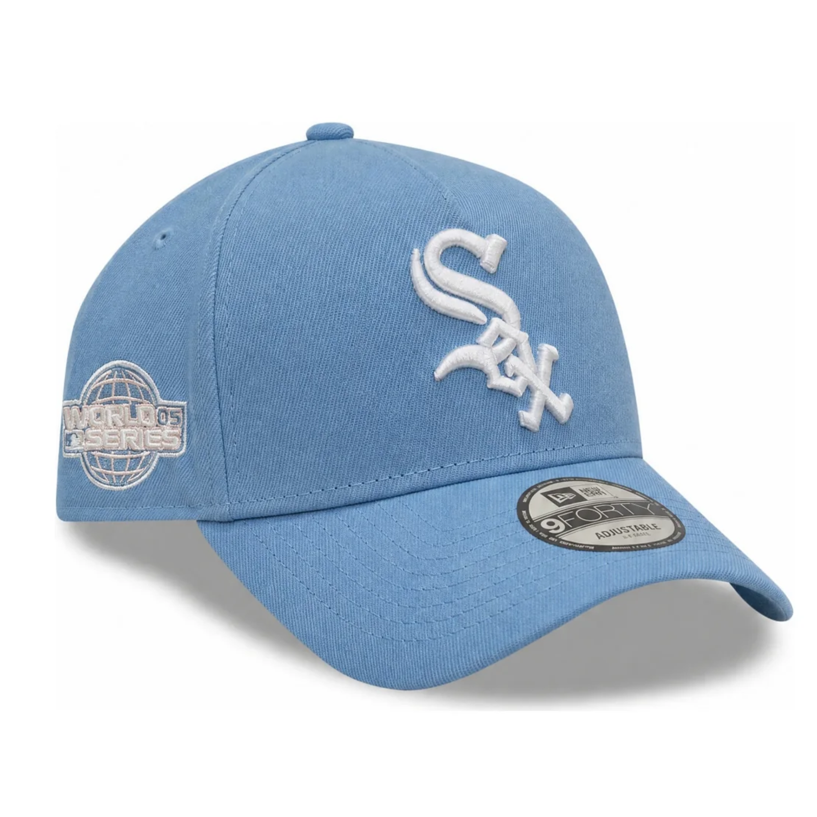 New Era 9FORTY A-Frame Chicago White Sox Sky Blue / Pink