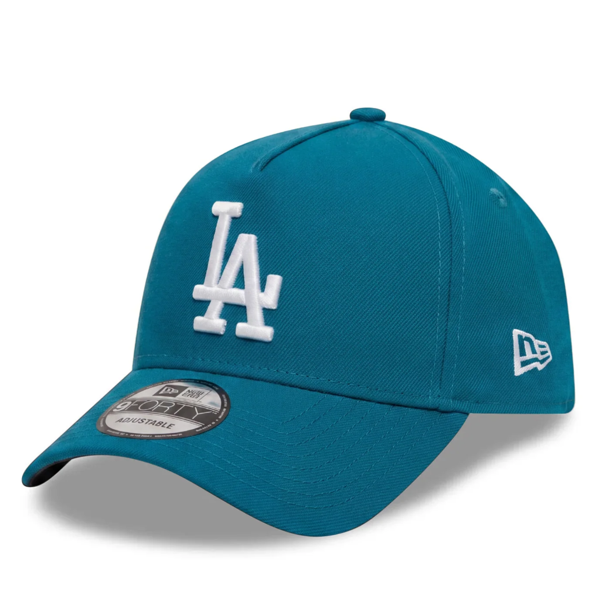 New Era LA Dodgers MLB Aqua 9FORTY A-Frame Adjustable Cap