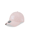 New Era New York Yankees Essential Womens Bright Pink 9FORTY Cap - Cap On