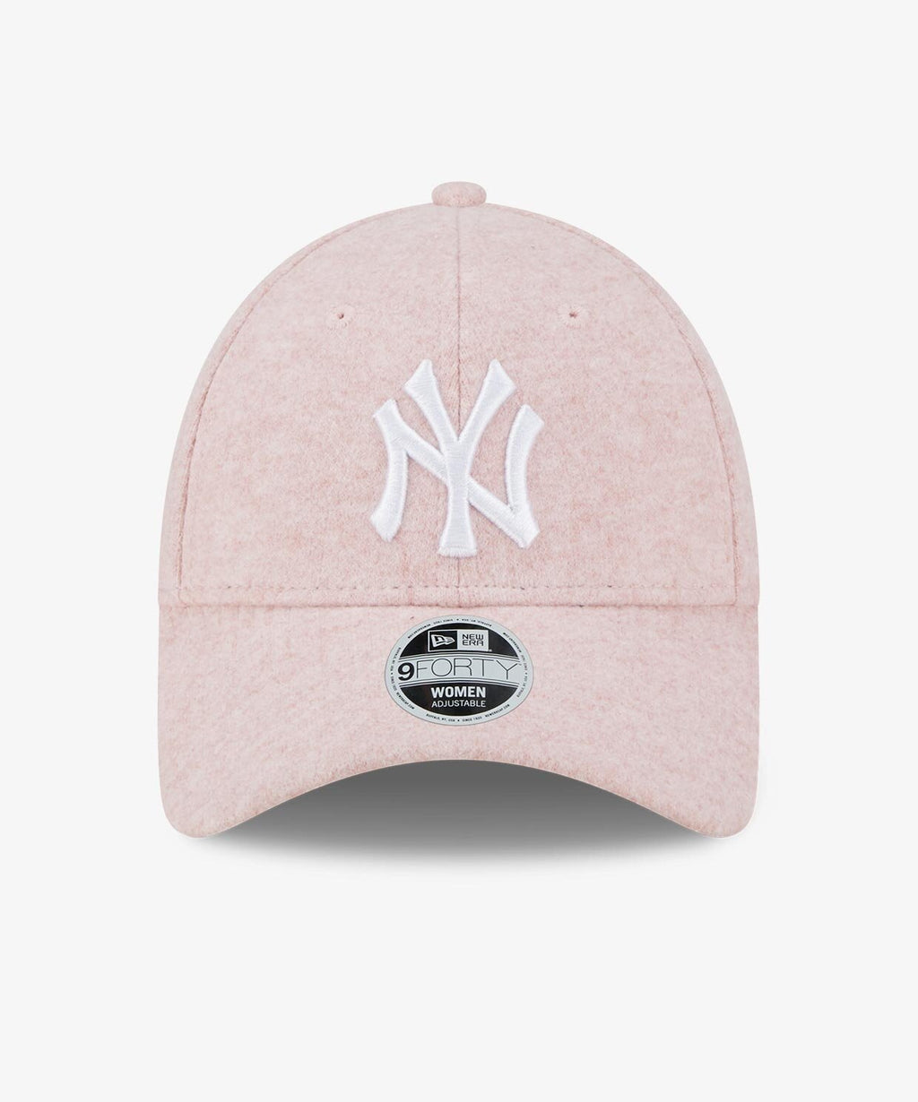New Era New York Yankees Essential Womens Bright Pink 9FORTY Cap - Cap On