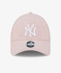 New Era New York Yankees Essential Womens Bright Pink 9FORTY Cap - Cap On