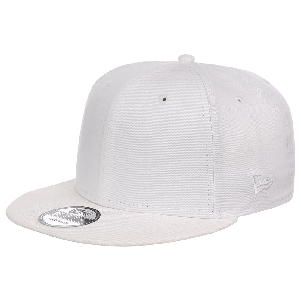 New Era Blank White 9FIFTY Snapback Cap