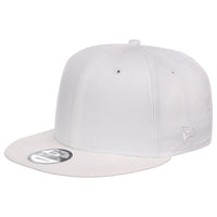 New Era Blank White 9FIFTY Snapback Cap