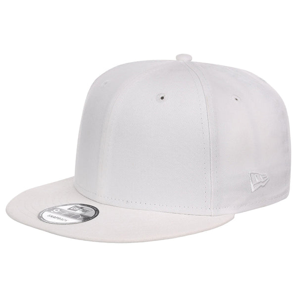 New Era Blank White 9FIFTY Snapback Cap