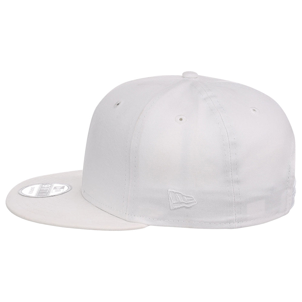 New Era Blank White 9FIFTY Snapback Cap