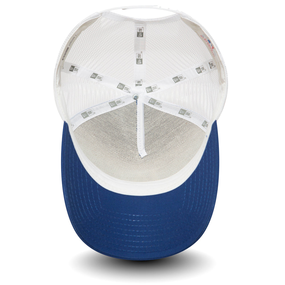 New Era LA Dodgers Clean Blue A-Frame Trucker Cap - Cap On