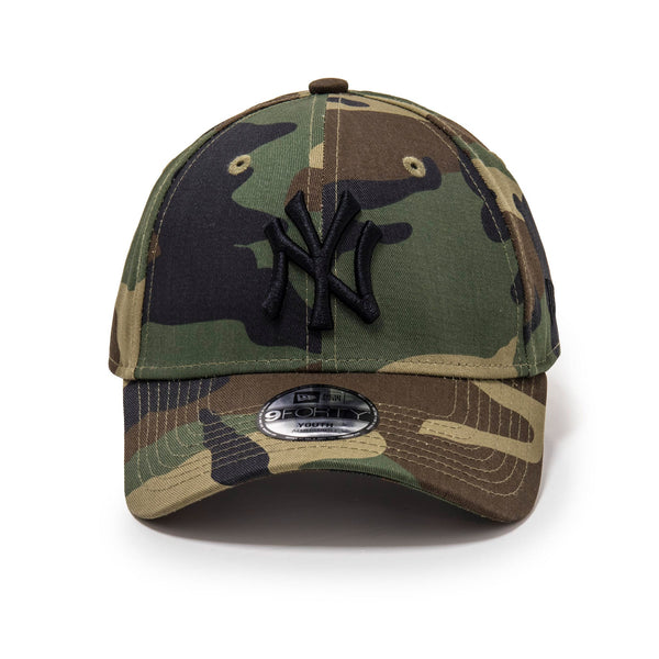 New Era New York Yankees Youth MLB League Essential Black 9FORTY Cap