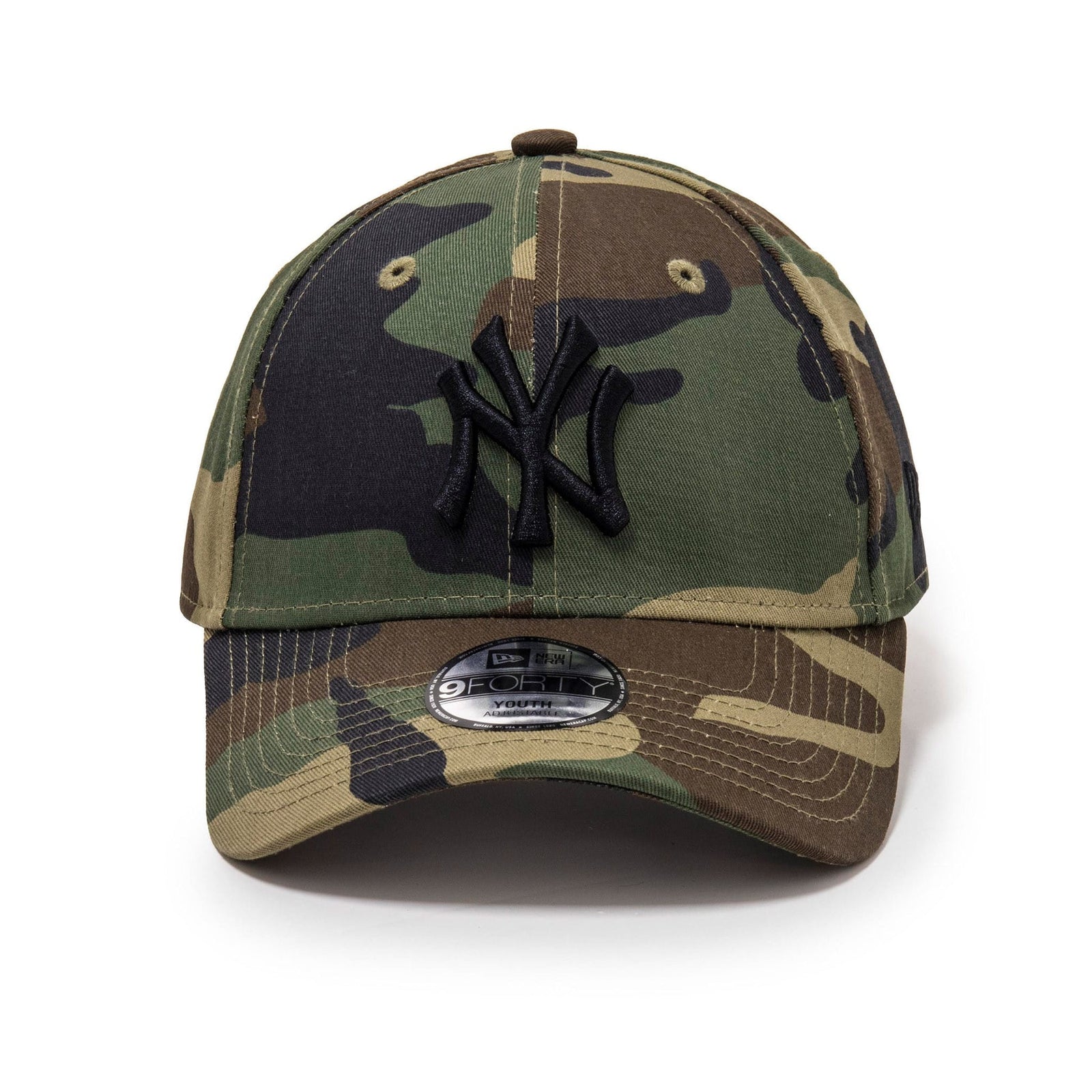 New Era New York Yankees Youth MLB League Essential Black 9FORTY Cap