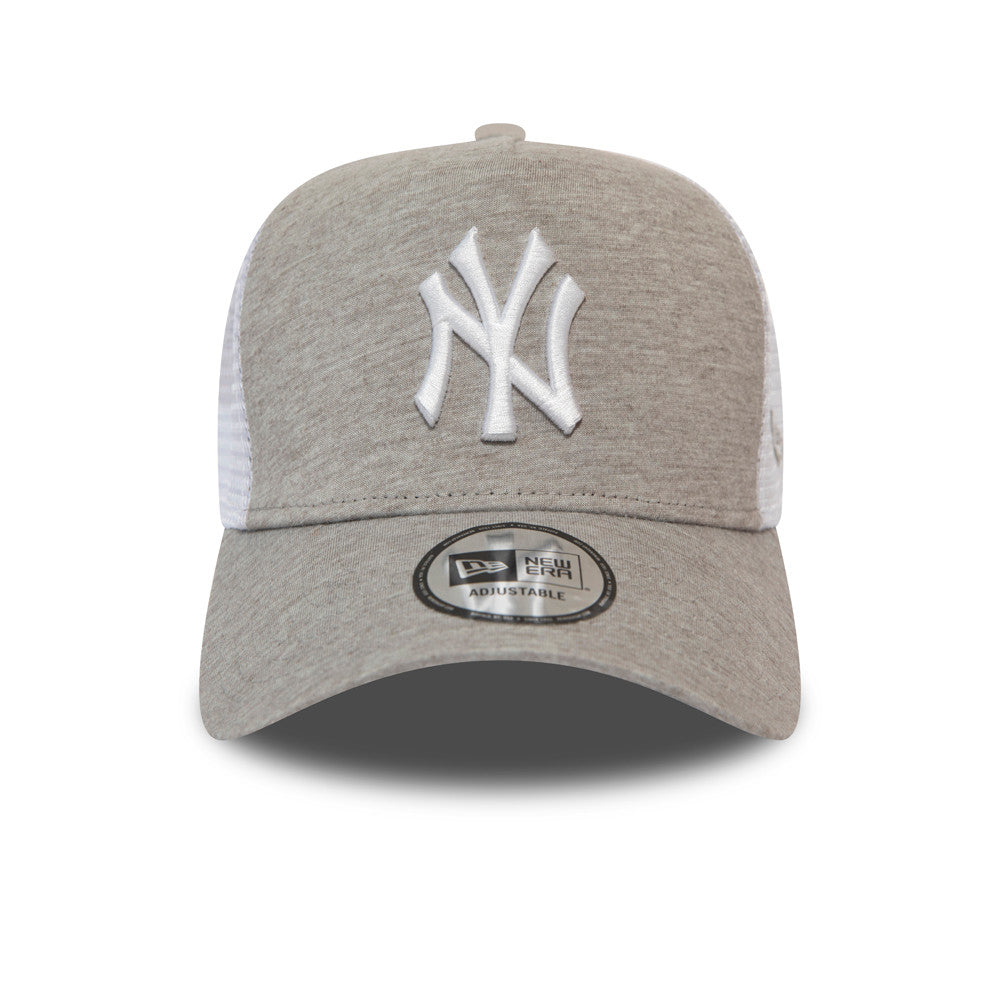 New Era New York Yankees Jersey Essential Grey A-Frame Trucker Cap