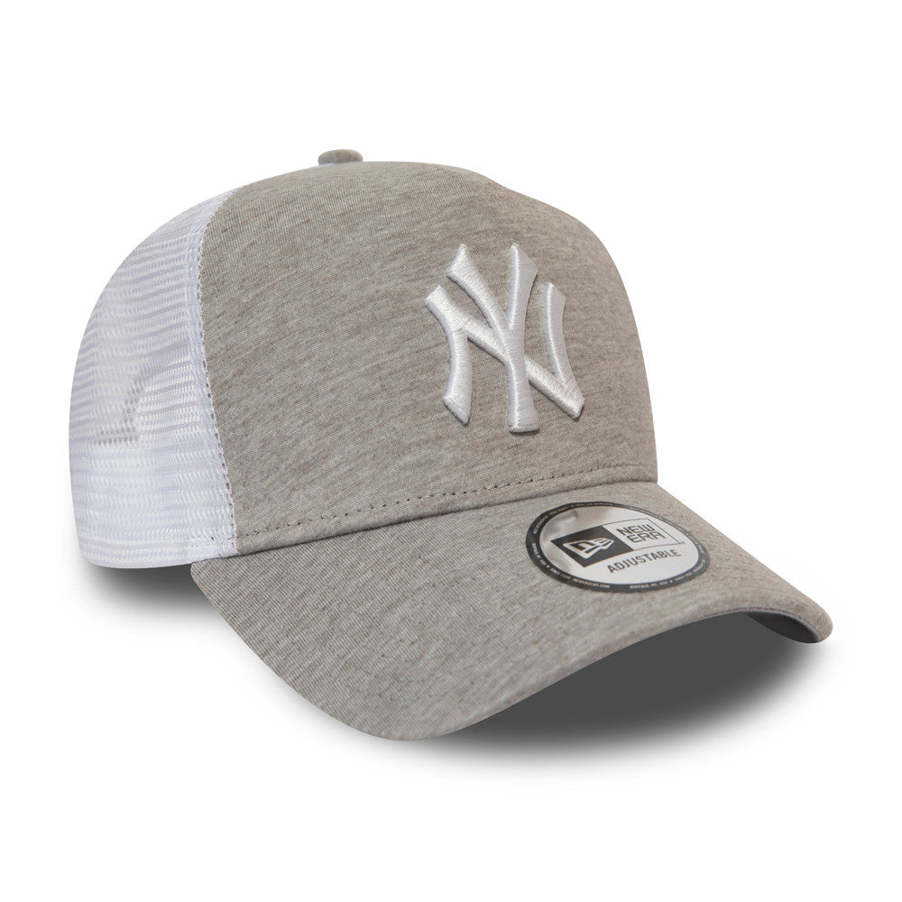 New Era New York Yankees Jersey Essential Grey A-Frame Trucker Cap