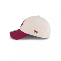 New Era Los Angeles Dodgers MLB Side Script 9FORTY Cap Ivory Red