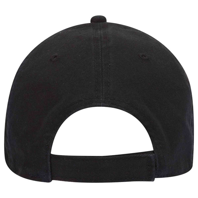 Otto Comfy Fit 6 Panel Low Pro Dad Hat, Garment Washed Brushed Stretchable Cap - Cap On