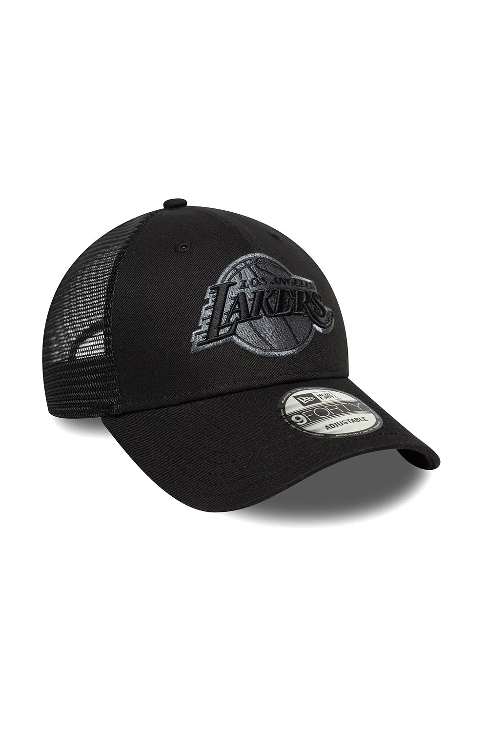New Era Los Angeles Lakers NBA 9FORTY Trucker Black Cap
