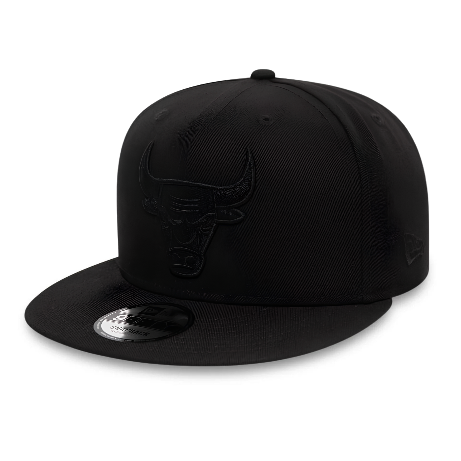 New Era Chicago Bulls NBA Monochrome Black 9FIFTY Snapback Cap