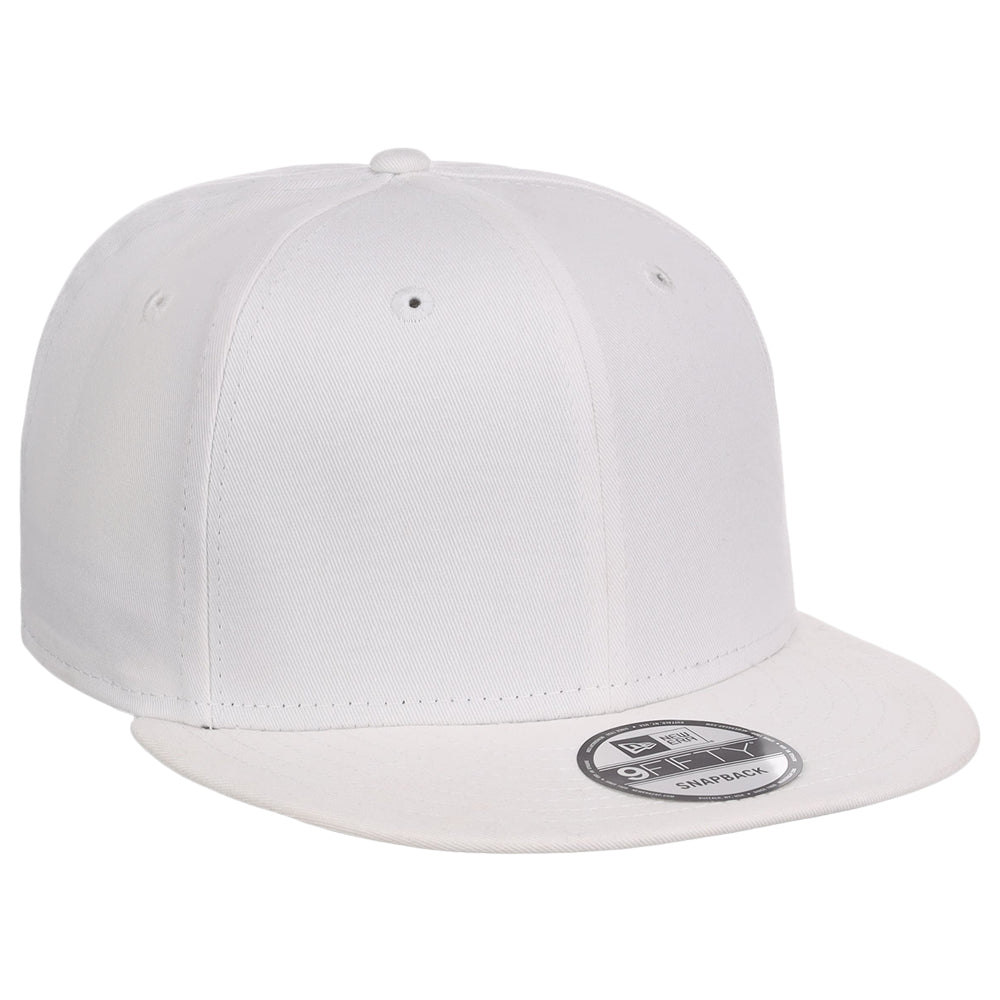 New Era Blank White 9FIFTY Snapback Cap