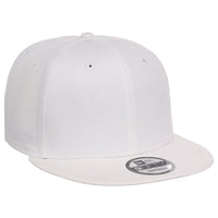 New Era Blank White 9FIFTY Snapback Cap