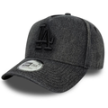 New Era LA Dodgers MLB Denim Black 9FORTY E-Frame Trucker Cap