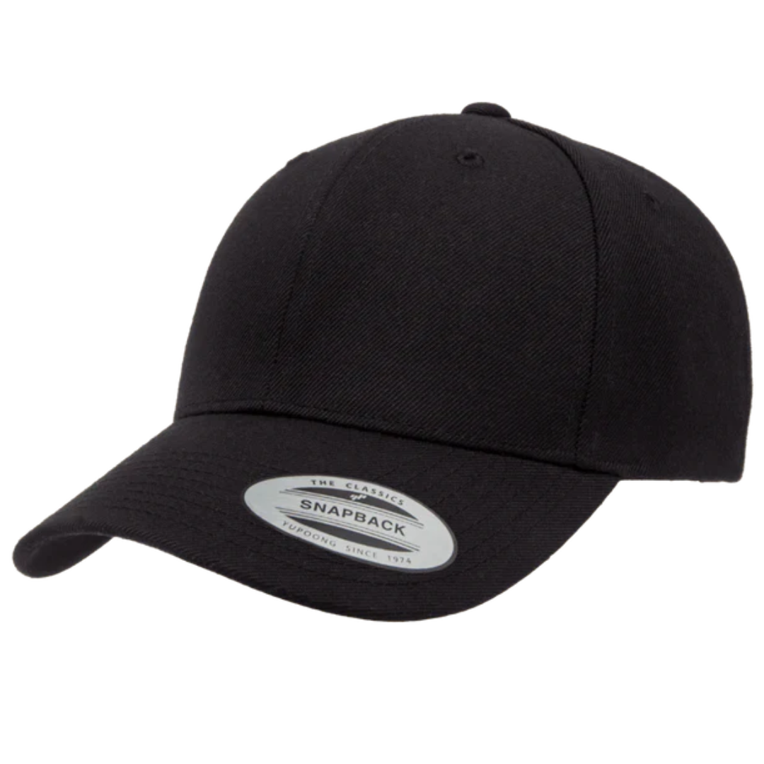 Yupoong 6789M Premium Curved Baseball Hat, Snapback Cap - YP Classics®