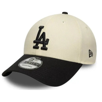 New Era LA Dodgers MLB Colour Block Light Beige 9FORTY Cap