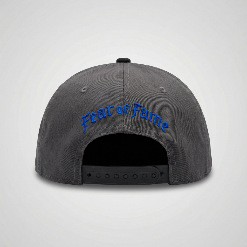 Fear of Fame “Savages” LA Cap Grey - Electric Blue