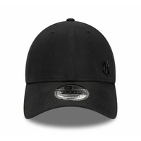New York Yankees MLB Tonal Flawless Black 9FORTY Adjustable Cap - Cap On Front