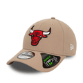 New Era Chicago Bulls NBA Repreve Brown 9FORTY Adjustable Cap - Cap On
