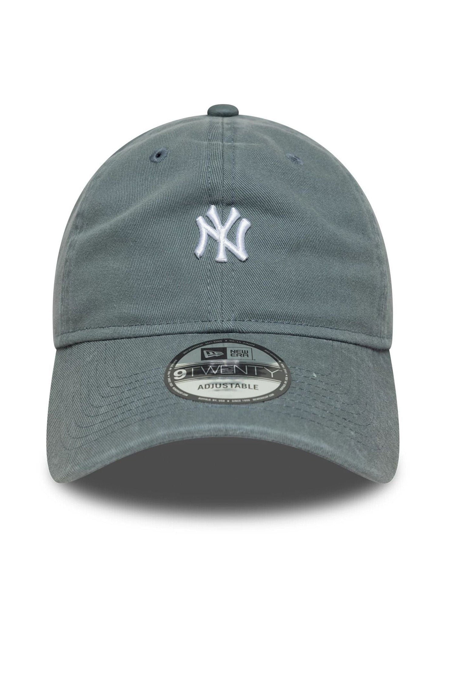 New Era New York Yankees MLB Mini Logo Washed Dark Grey 9TWENTY Cap