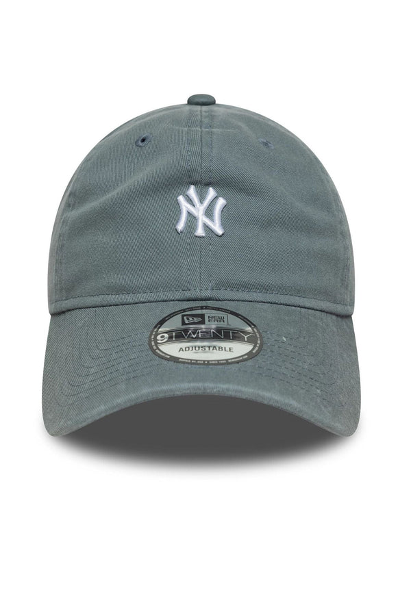 New Era New York Yankees MLB Mini Logo Washed Dark Grey 9TWENTY Cap