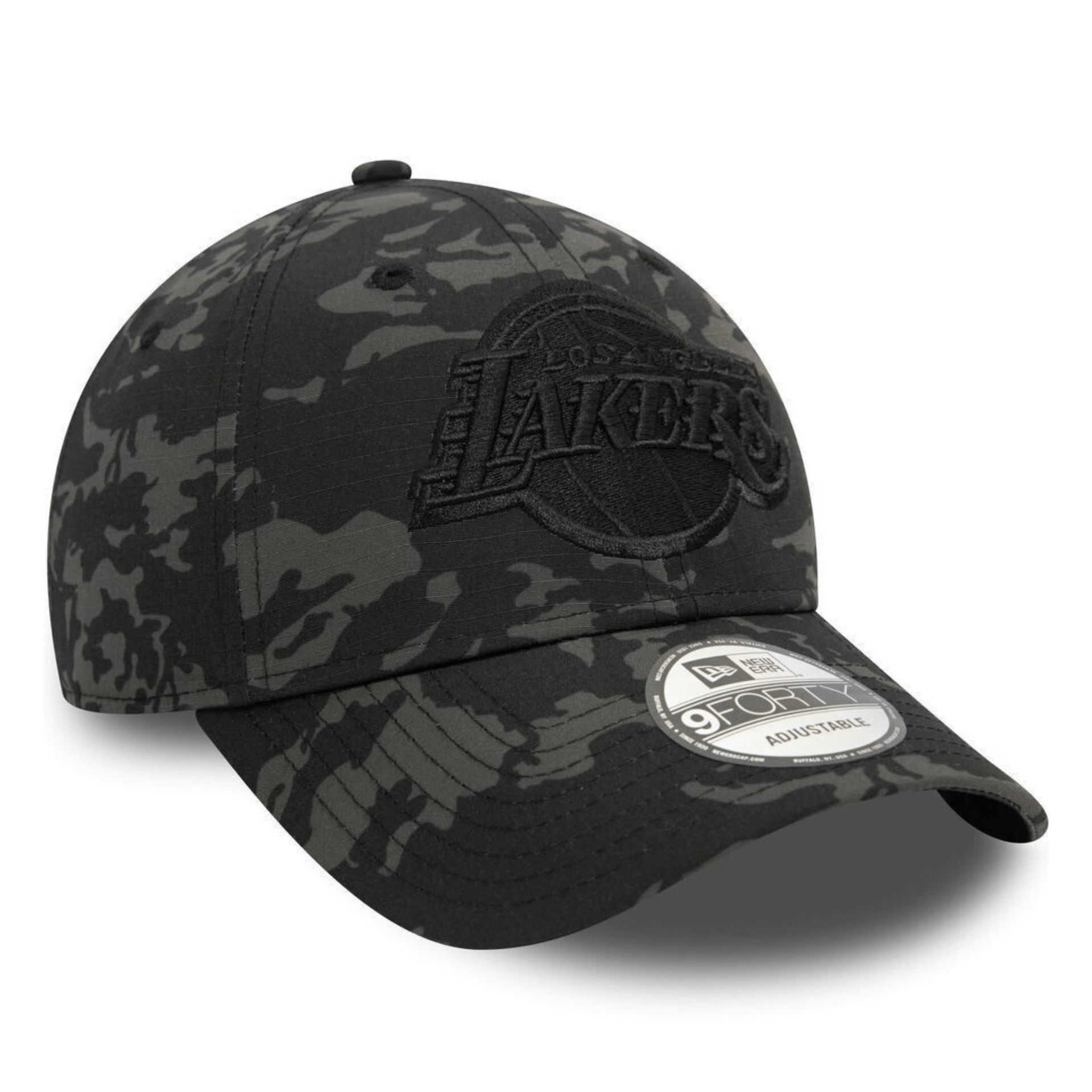 New Era Los Angeles Lakers Camo 9FORTY Cap - Cap On