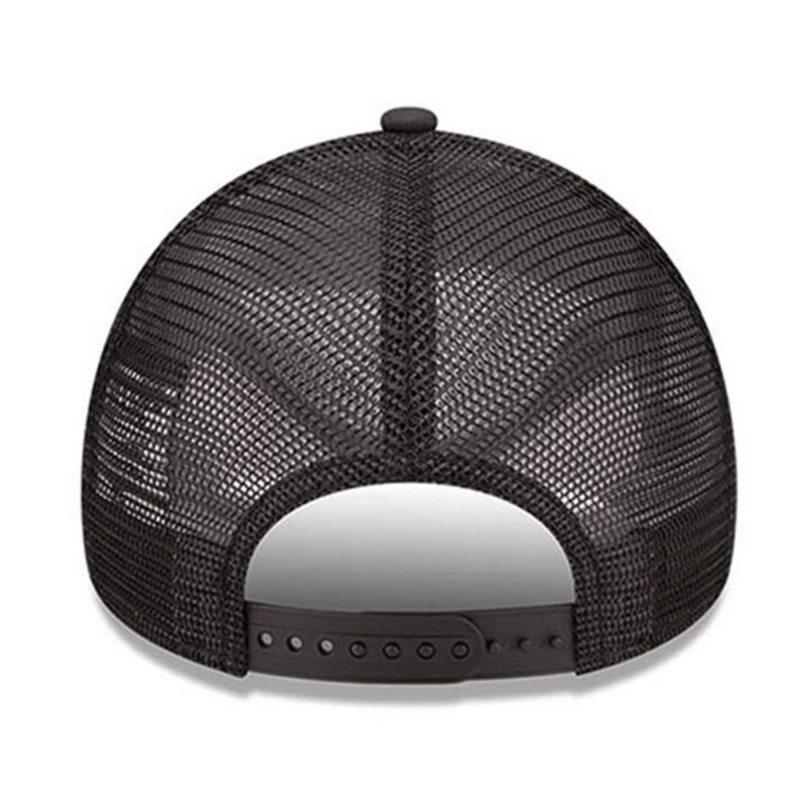 New Era LA Dodgers Tonal Black A-Frame Trucker Cap