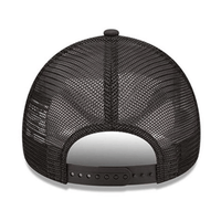 New Era LA Dodgers Tonal Black A-Frame Trucker Cap