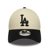 New Era LA Dodgers MLB Colour Block Light Beige 9FORTY Cap