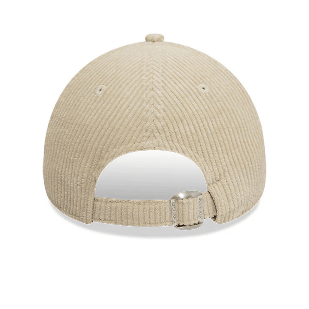New Era New York Yankees MLB Corduroy 9FORTY Strapback Beige for Women