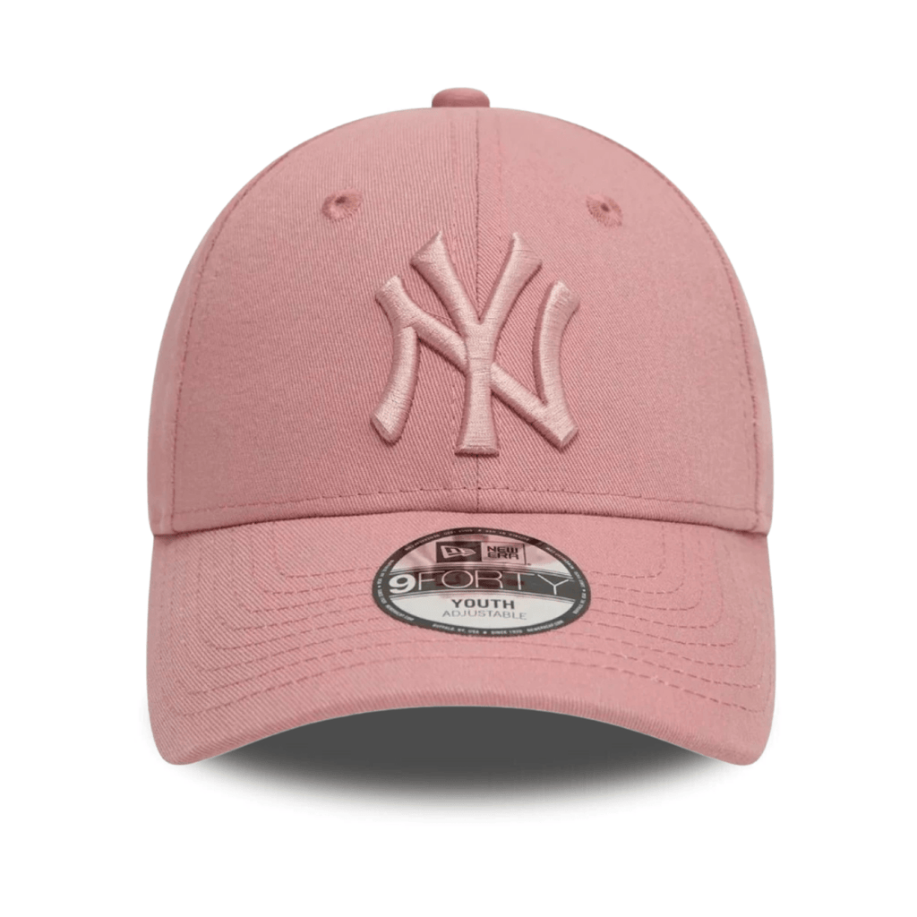 New Era New York Yankees Essential Youth Pink 9FORTY Cap - Cap On