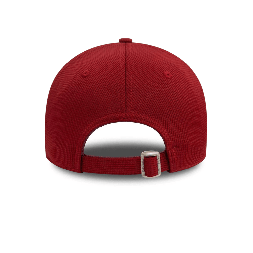 New Era LA Dodgers Pivot Knit Dark Red 9FORTY Adjustable Cap