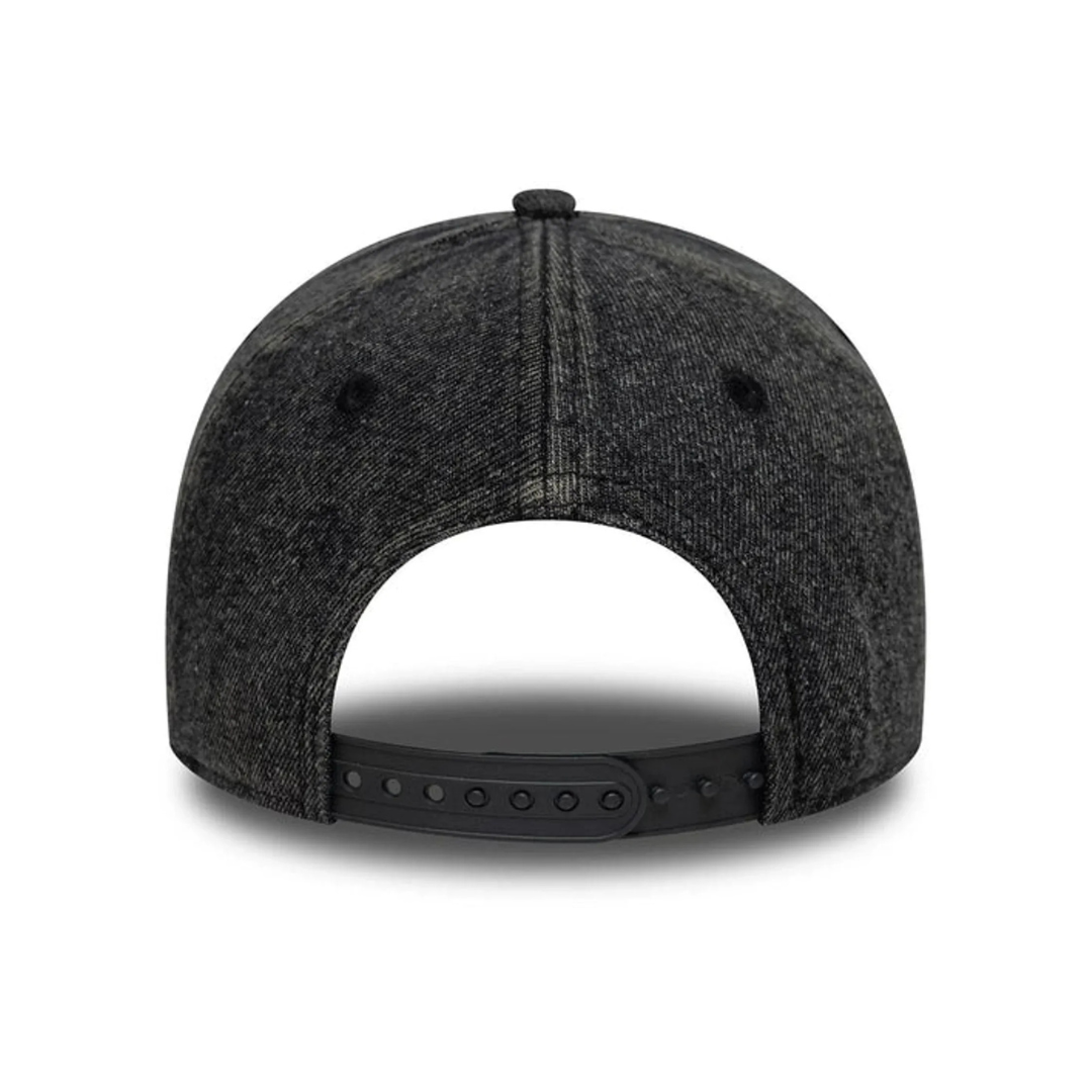 New Era LA Dodgers MLB Denim Black 9FORTY E-Frame Trucker Cap
