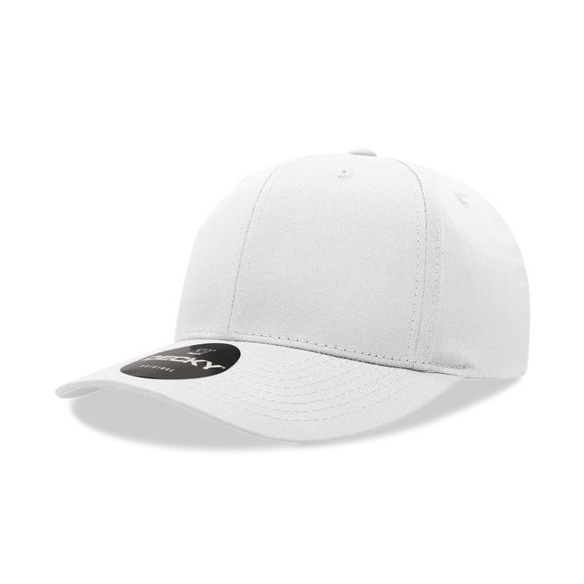 Decky 6022 - 6-Panel Mid Profile, Structured Cotton/Poly Blend Cap - Cap On