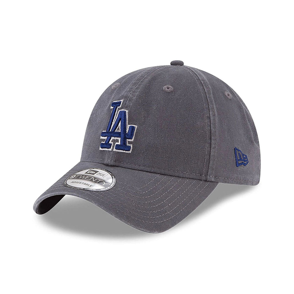 New Era LA Dodgers MLB Core Classic Grey 9TWENTY Adjustable Cap - View 1