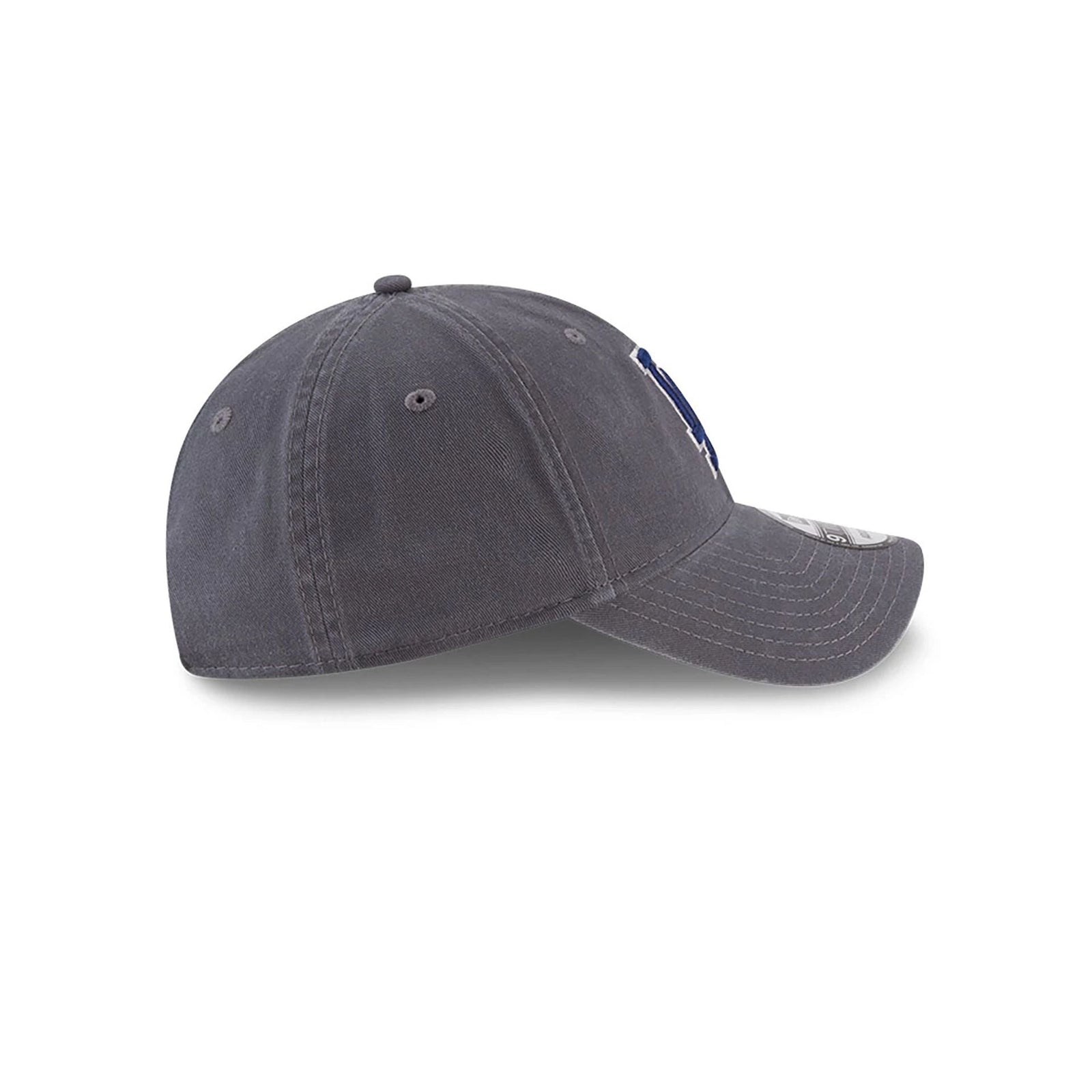 New Era LA Dodgers MLB Core Classic Grey 9TWENTY Adjustable Cap - View 5