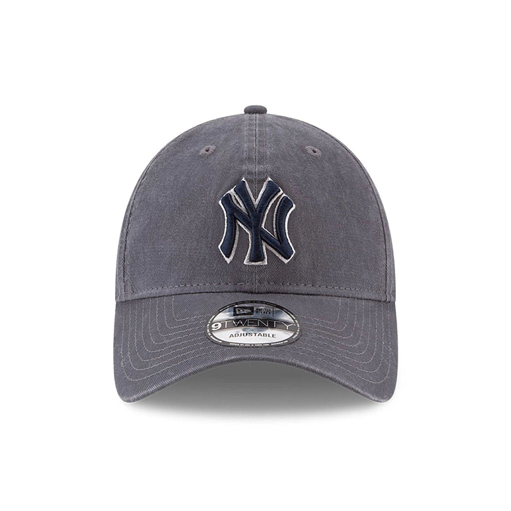 New Era New York Yankees MLB Core Classic Grey 9TWENTY Adjustable Cap - View 2