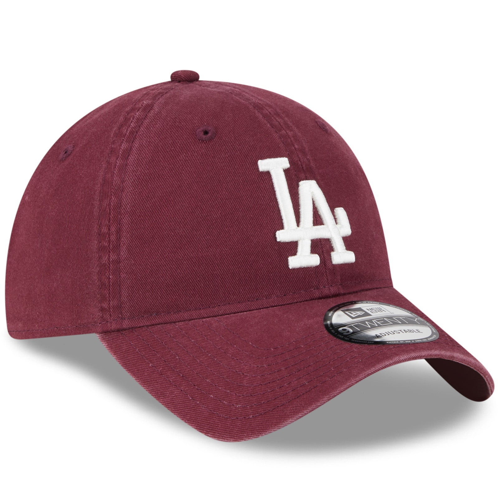 New Era New York Yankees Dark Red 9TWENTY Adjustable Cap - Cap On