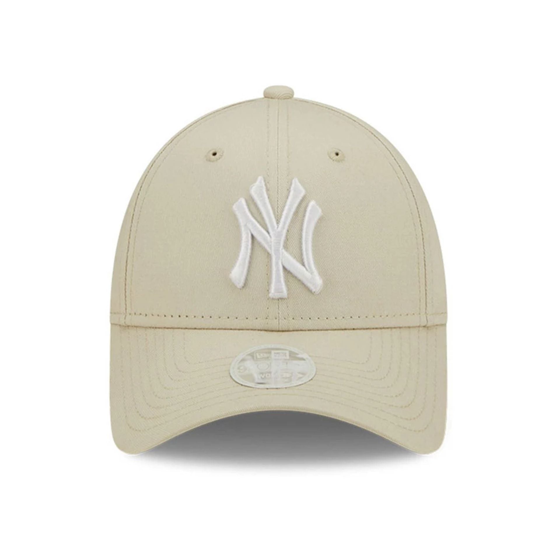New Era New York Yankees Women's MLB League Essential Light Beige 9FORTY Cap