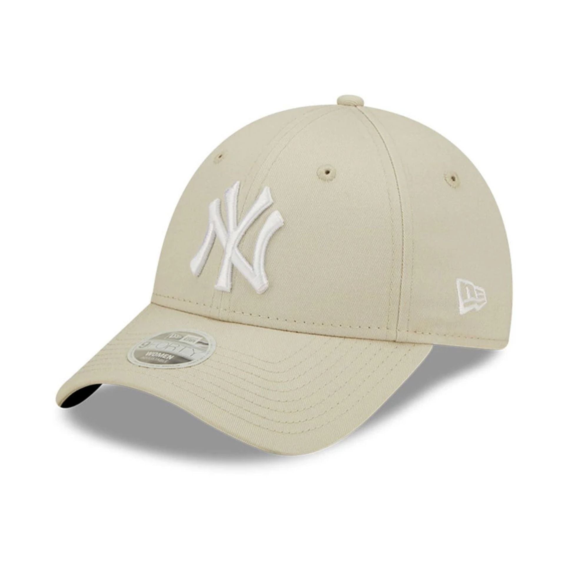 New Era New York Yankees Women's MLB League Essential Light Beige 9FORTY Cap