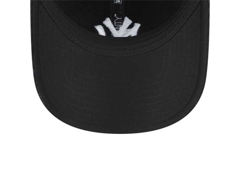 New Era New York Yankees Herringbone 9TWENTY Black - Cap On