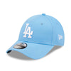 New Era LA Dodgers League Essential Light Blue 9FORTY Adjustable Cap - Cap On