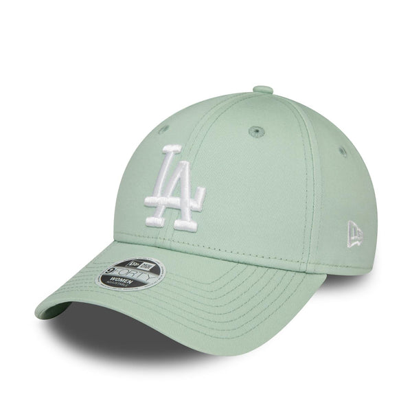 New Era LA Dodgers Womens MLB League Essential Mint 9FORTY Adjustable Cap