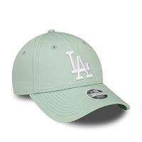 New Era LA Dodgers Womens MLB League Essential Mint 9FORTY Adjustable Cap