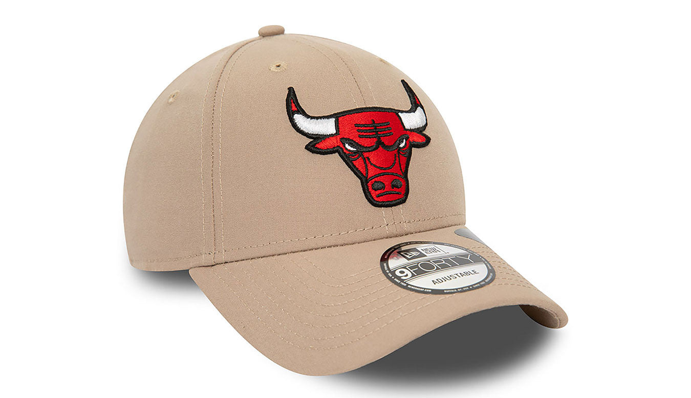 New Era Chicago Bulls NBA Repreve Brown 9FORTY Adjustable Cap