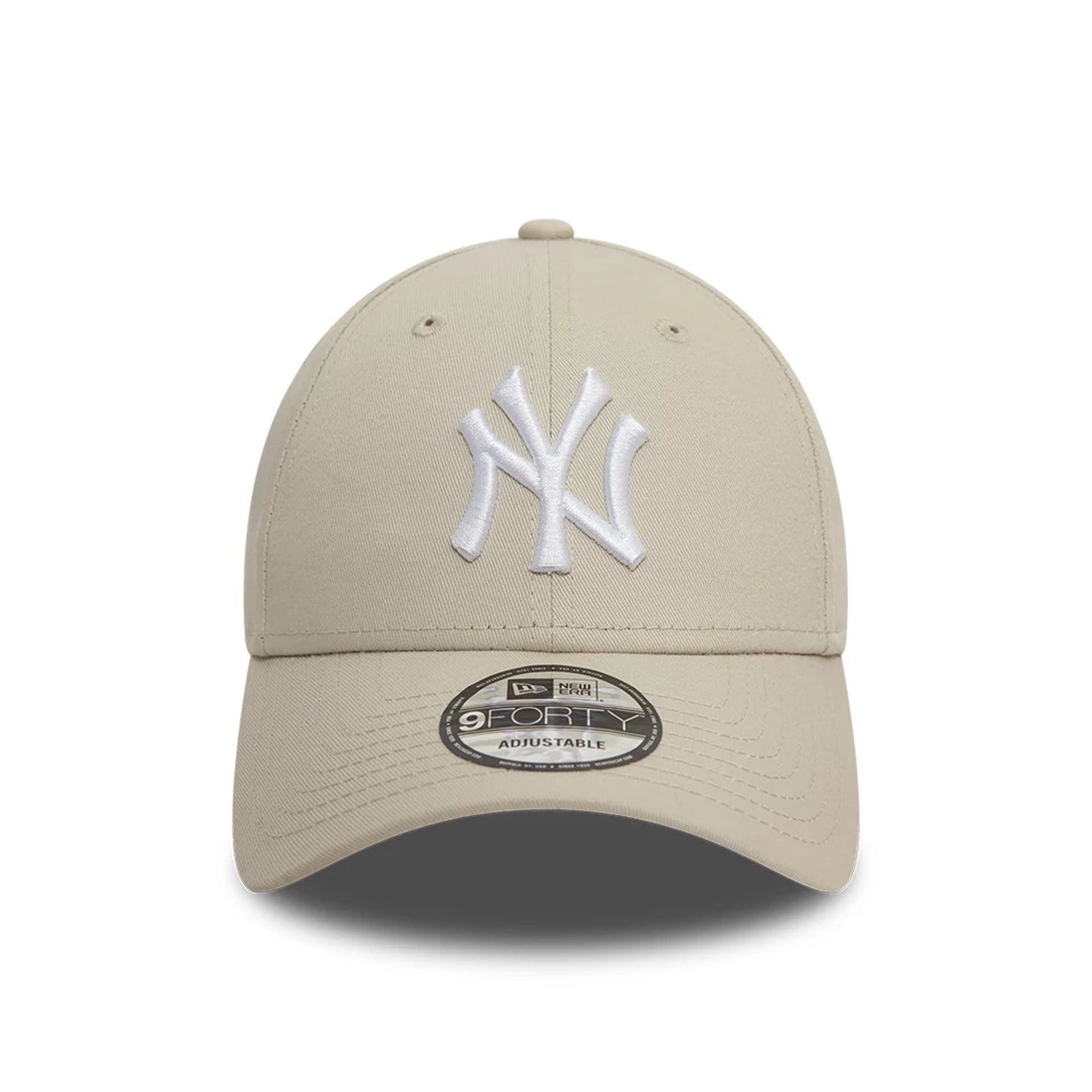 New Era New York Yankees League Essential Stone 9FORTY Adjustable Cap - Cap On